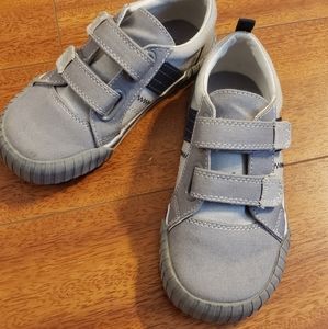 Gray boy shoes
